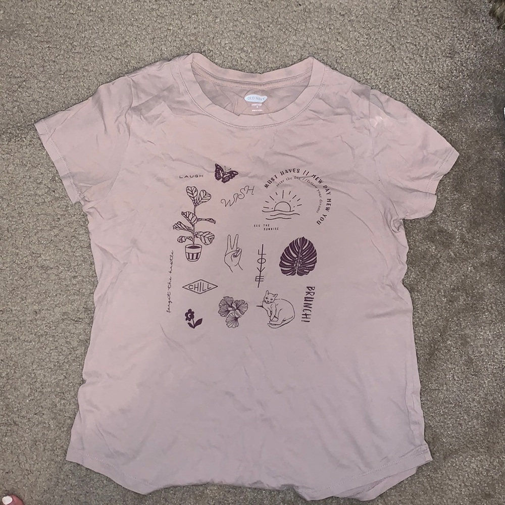 floral t-shirt